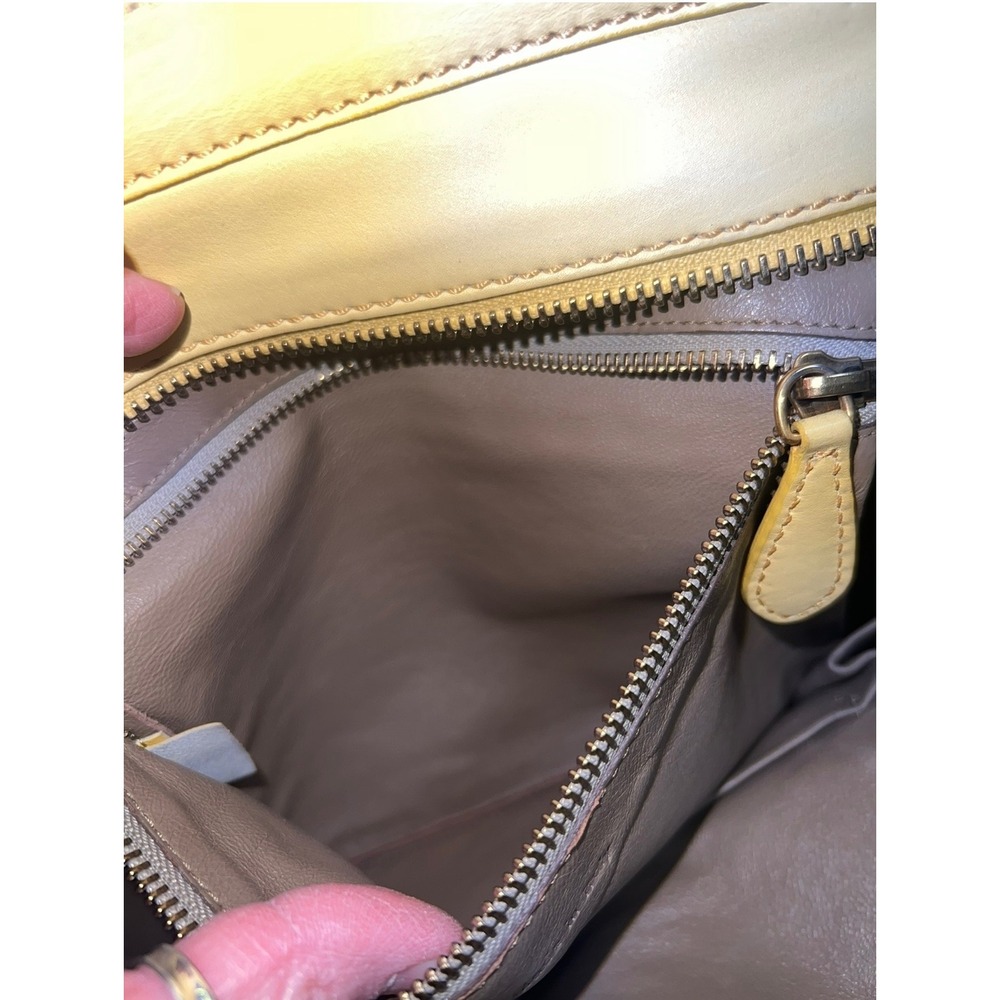 Celine Medium Phantom Luggage Tote Yellow Calfskin Phoebe Philo Era Authentic - Picture 15 of 16